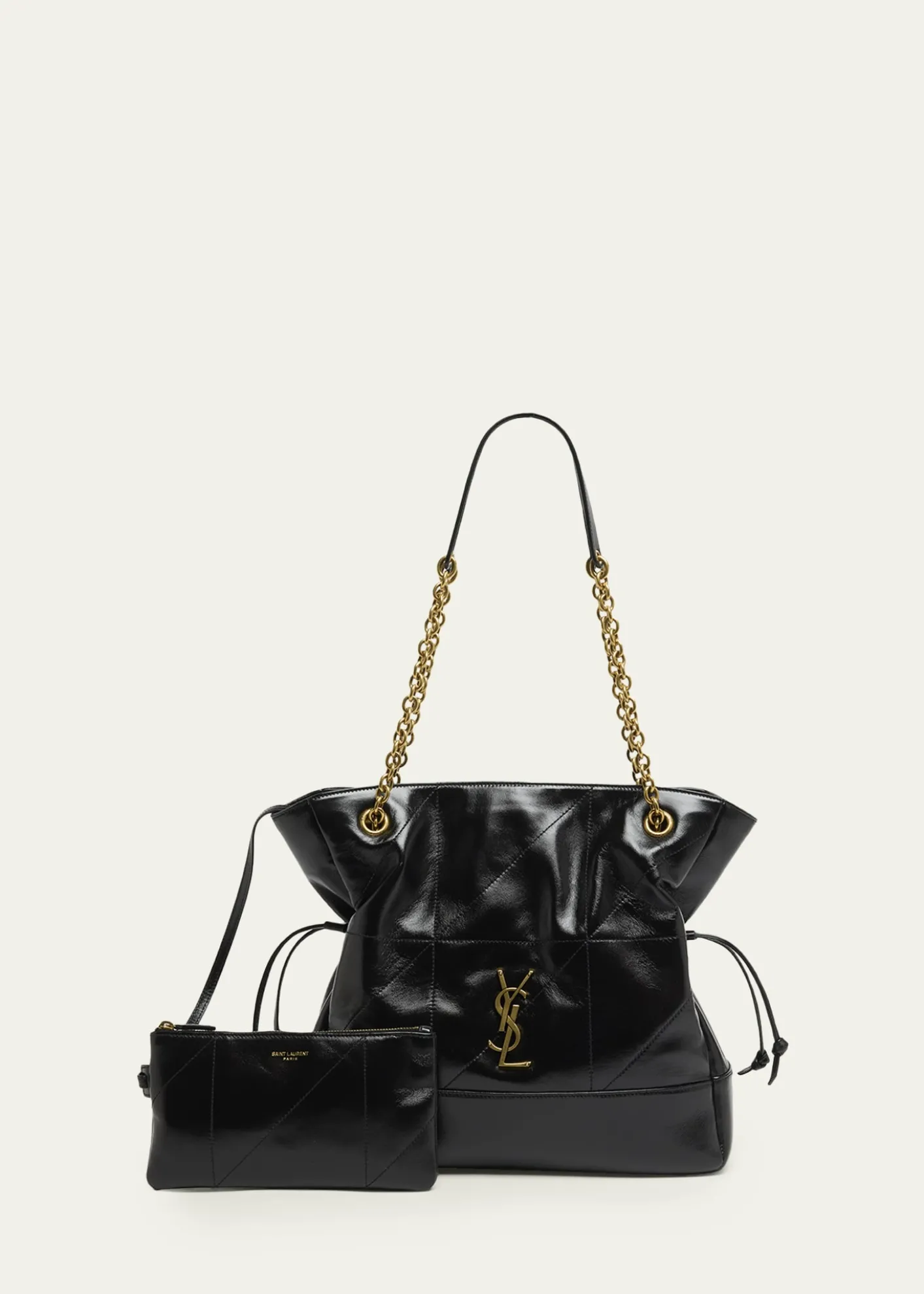 Saint LaurentJamie 4.3 Small YSL Shopper Tote Bag in Leather