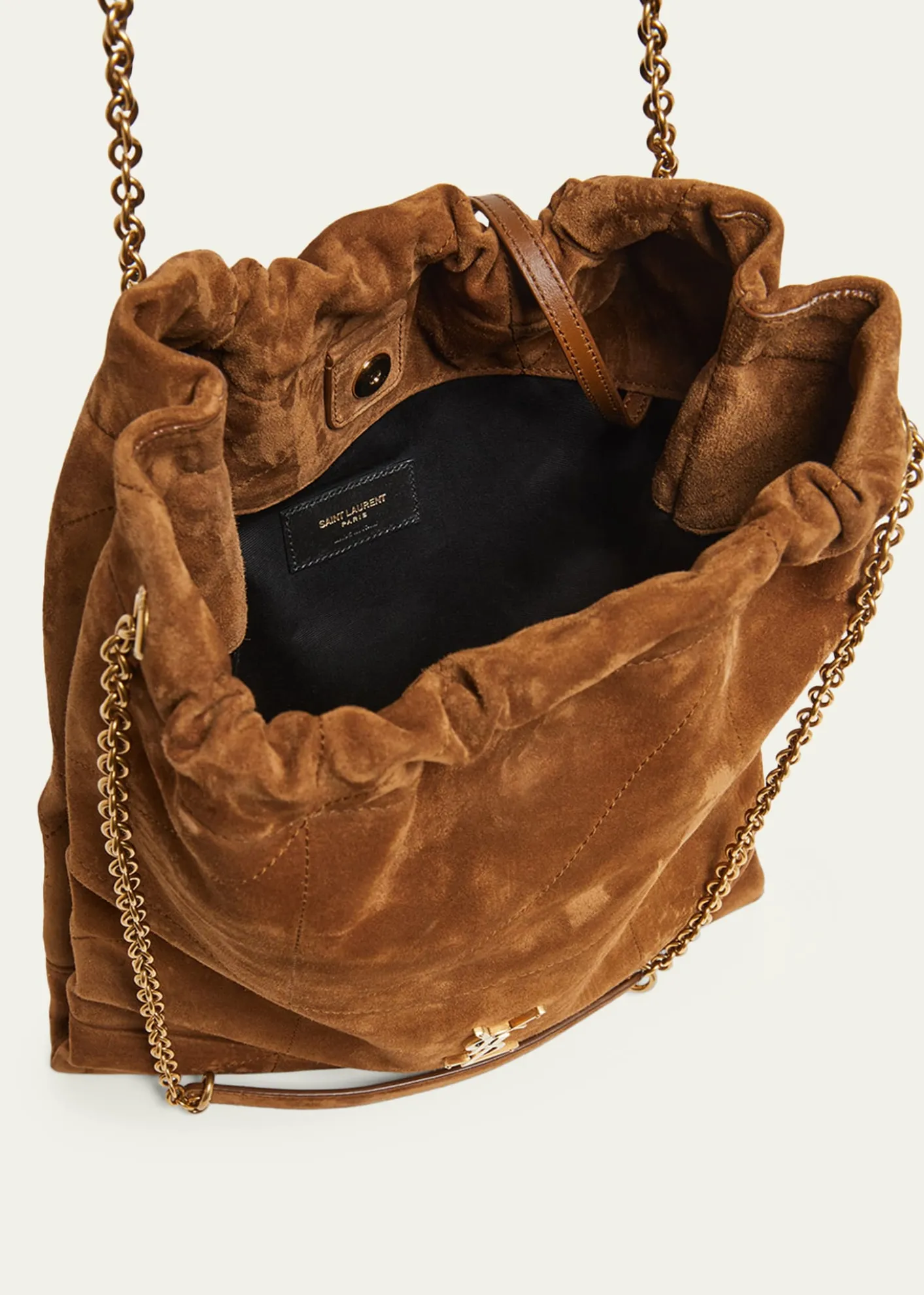 Saint LaurentJamie 4.3 YSL Pochon Shoulder Bag in Suede