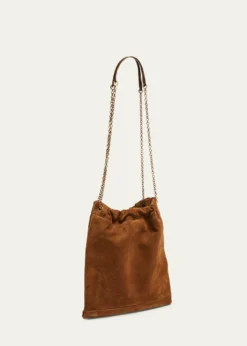 Saint LaurentJamie 4.3 YSL Pochon Shoulder Bag in Suede