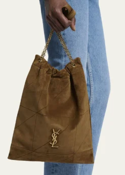 Saint LaurentJamie 4.3 YSL Pochon Shoulder Bag in Suede