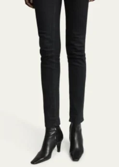 Saint LaurentJill Calfskin Ankle Booties