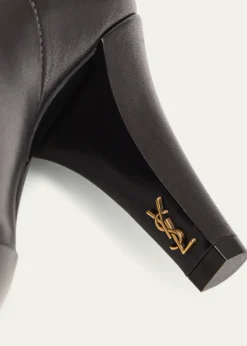 Saint LaurentJill Smooth Leather Knee-High Boots