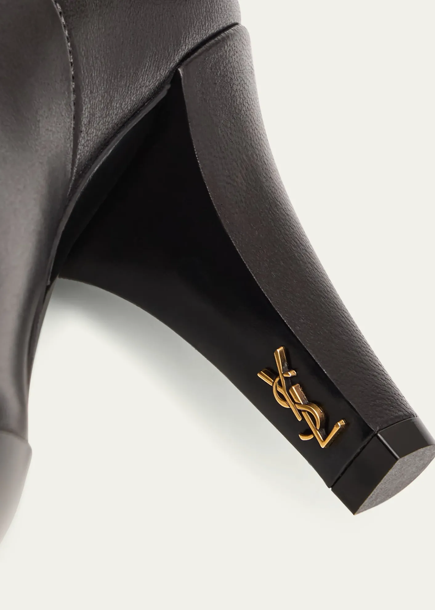 Saint LaurentJill Smooth Leather Knee-High Boots