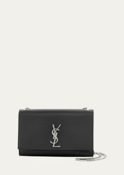 Saint LaurentKate Medium YSL Crossbody Bag in Grained Leather
