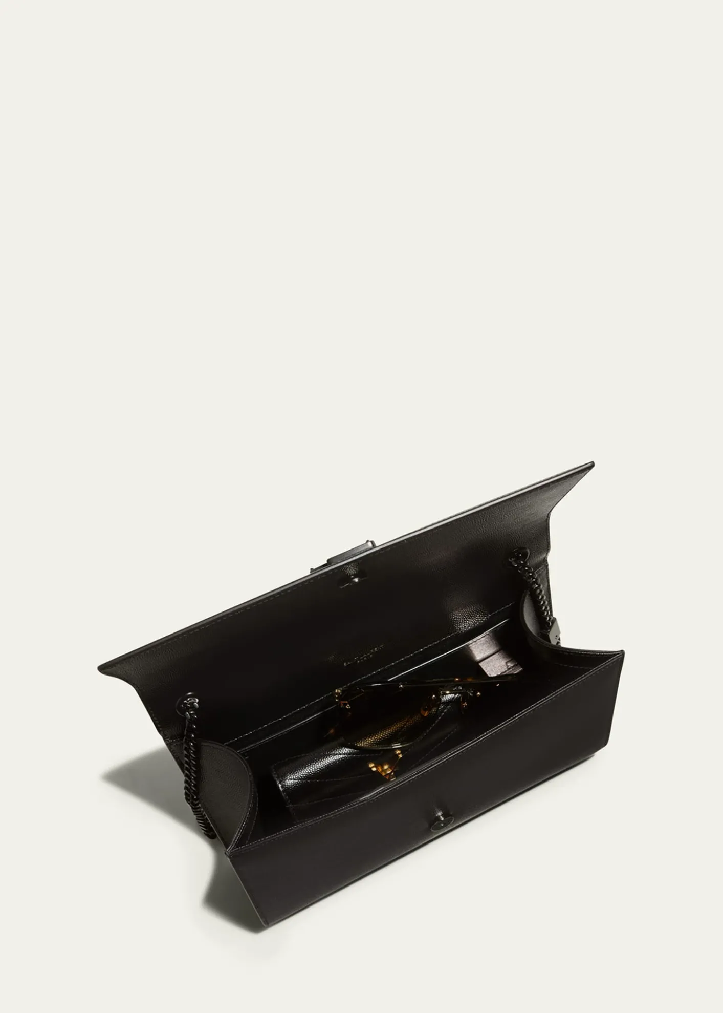 Saint LaurentKate Medium YSL Crossbody Bag in Grained Leather