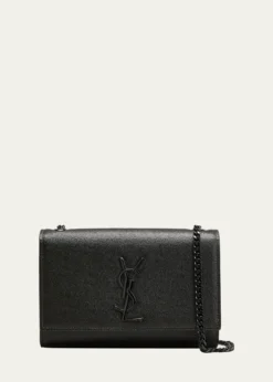 Saint LaurentKate Small YSL Crossbody Bag in Grained Leather