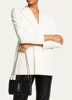Saint LaurentKate Small YSL Crossbody Bag in Grained Leather