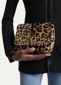 Saint LaurentKate YSL Shoulder Bag in Leopard-Print Calf Hair