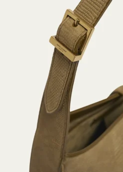 Saint LaurentLe 5 A 7 Shoulder Bag in Lizard-Effect Leather