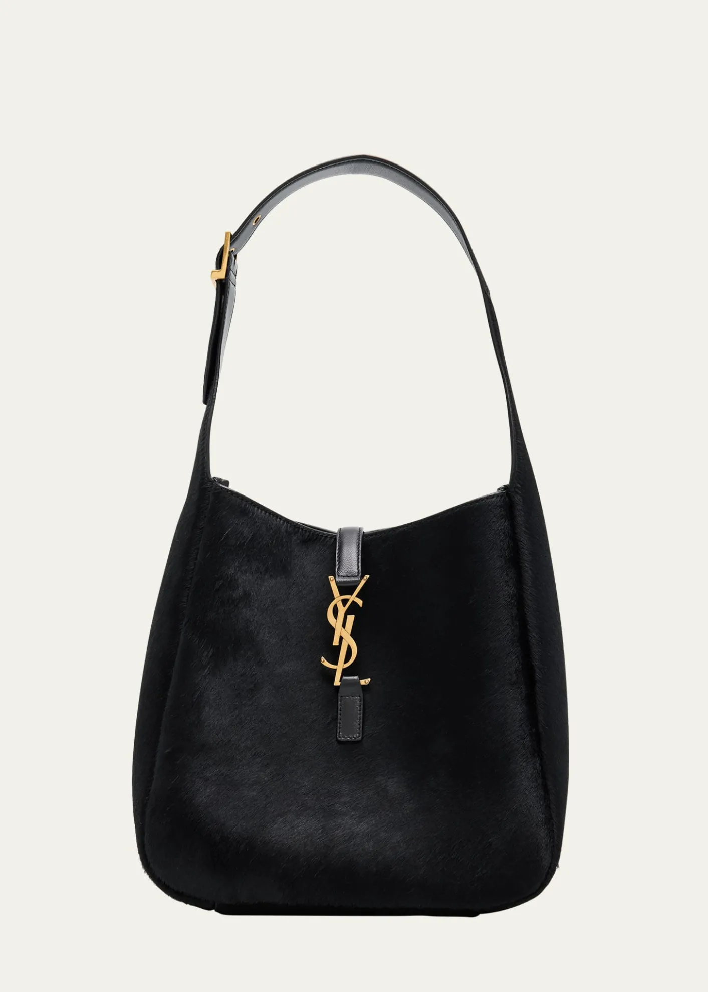 Saint LaurentLe 5 A 7 Small Shoulder Bag in Trimmed Calf Hair