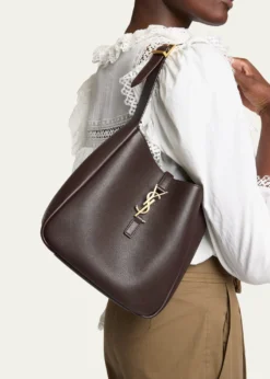 Saint LaurentLe 5 A 7 Small YSL Leather Shoulder Bag