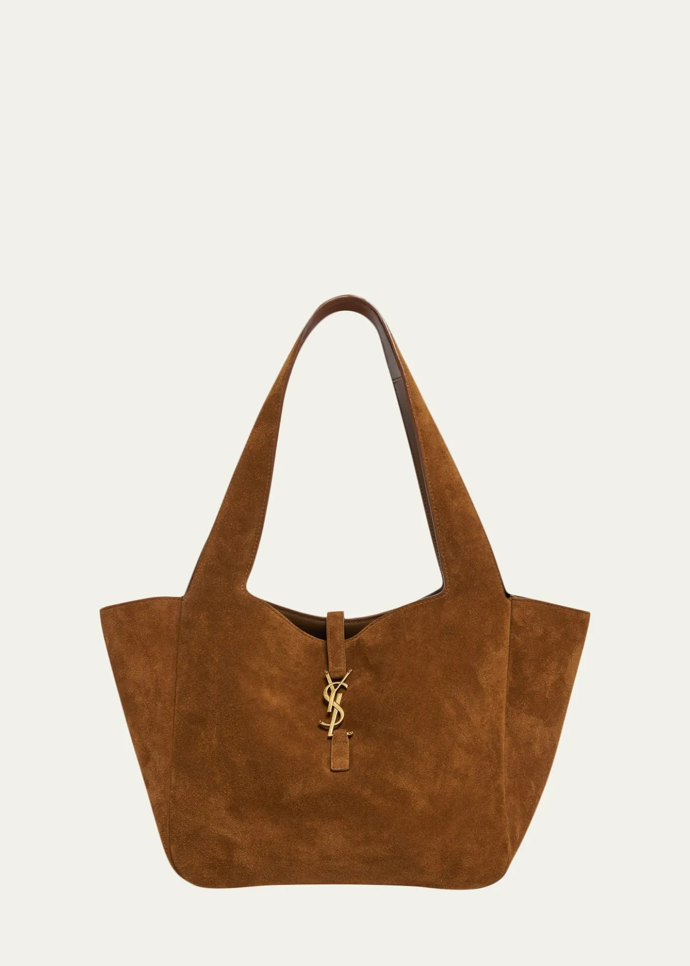 Saint LaurentLe 5 à 7 Bea Small Tote Bag in Suede