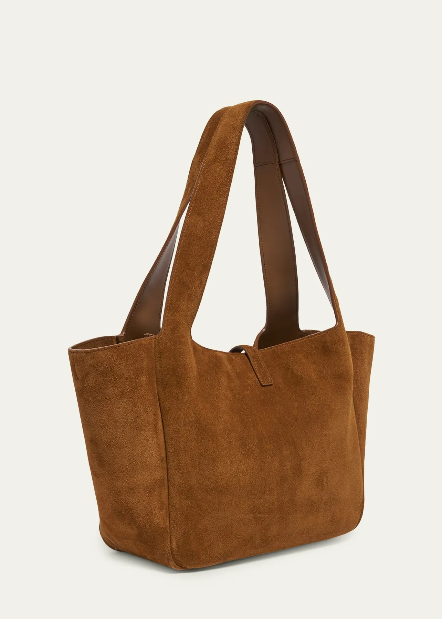 Saint LaurentLe 5 à 7 Bea Small Tote Bag in Suede