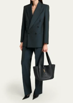 Saint LaurentLe 5 à 7 Bea Tote Bag in Leather