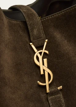 Saint LaurentLe 5 À 7 Bea YSL Cabas Tote Bag in Suede