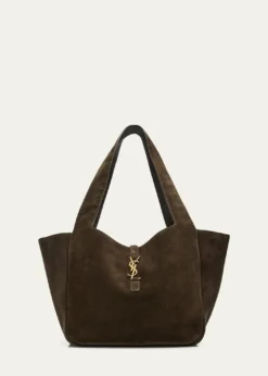 Saint LaurentLe 5 À 7 Bea YSL Cabas Tote Bag in Suede