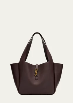 Saint LaurentLe 5 À 7 Bea YSL Tote Bag in Calfskin Leather
