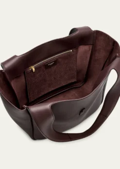 Saint LaurentLe 5 À 7 Bea YSL Tote Bag in Calfskin Leather