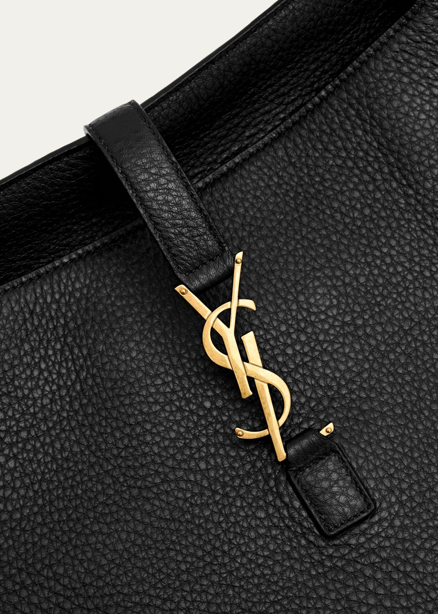 Saint LaurentLe 5 À 7 Bea YSL Tote Bag in Deer Leather