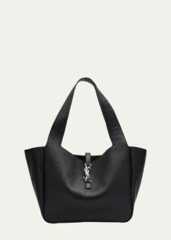 Saint LaurentLe 5 À 7 Bea YSL Tote Bag in Deer Leather