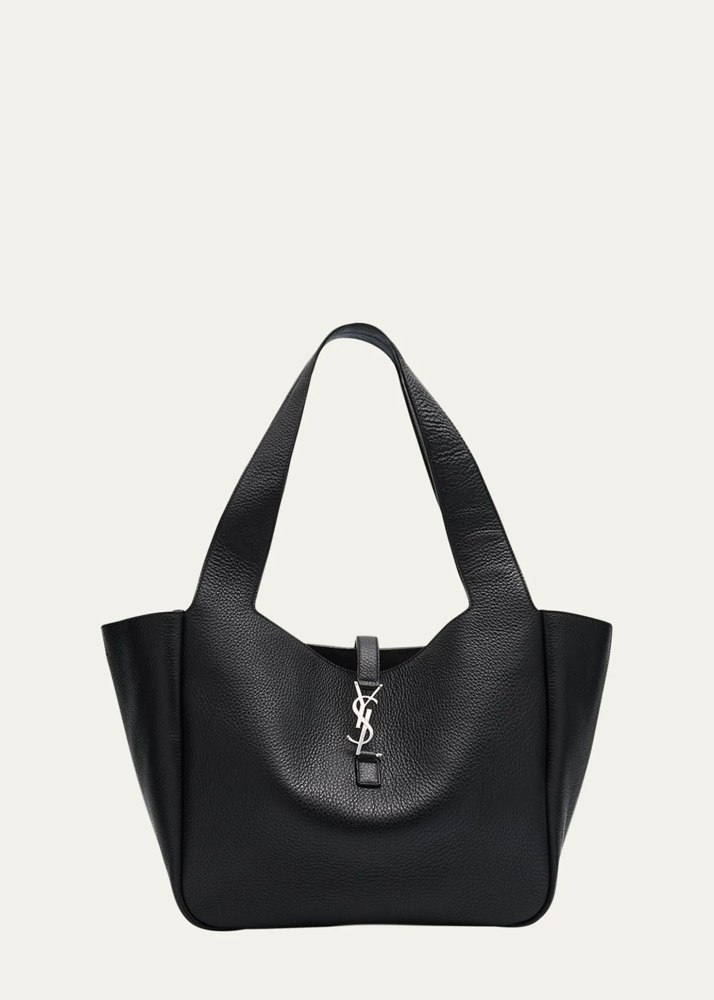 Saint LaurentLe 5 À 7 Bea YSL Tote Bag in Deer Leather