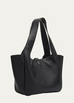 Saint LaurentLe 5 À 7 Bea YSL Tote Bag in Deer Leather