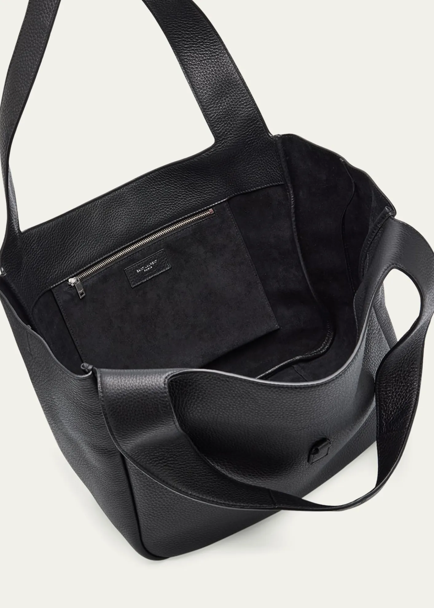Saint LaurentLe 5 À 7 Bea YSL Tote Bag in Deer Leather