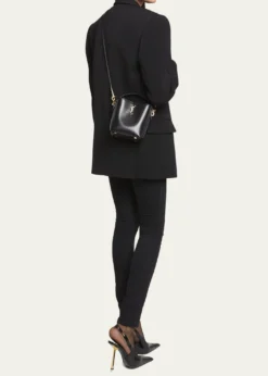 Saint LaurentLe 37 Mini YSL Bucket Bag in Smooth Leather