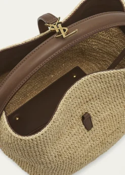 Saint LaurentLe 37 Raffia Bucket Bag