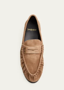 Saint LaurentLe Suede YSL Penny Loafers