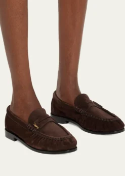 Saint LaurentLe Suede YSL Penny Loafers