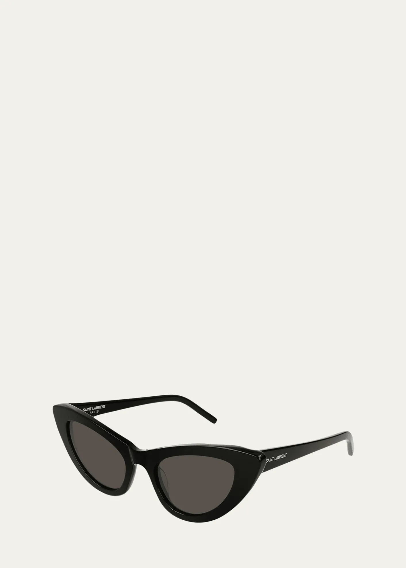 Saint LaurentLily Cat-Eye Acetate Sunglasses, Black