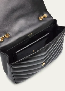 Saint LaurentLoulou Large YSL Chain Shoulder Bag in Quilted Leather
