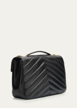 Saint LaurentLoulou Large YSL Chain Shoulder Bag in Quilted Leather