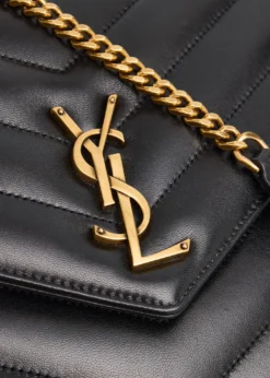 Saint LaurentLoulou Large YSL Chain Shoulder Bag in Quilted Leather