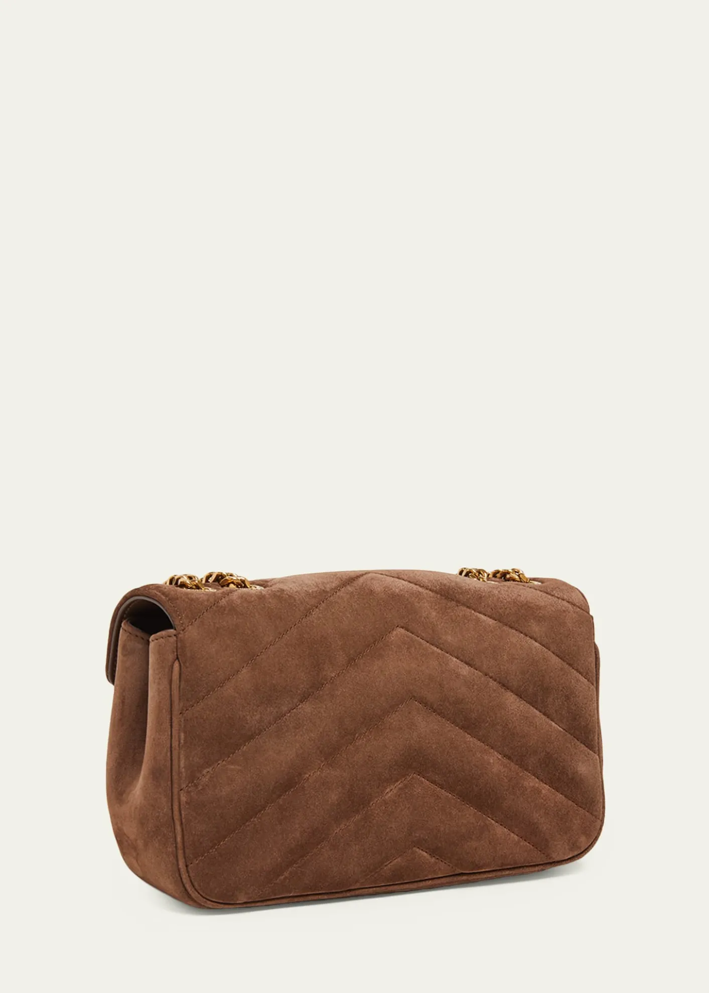Saint LaurentLoulou Small YSL Shoulder Bag in Matelasse Suede