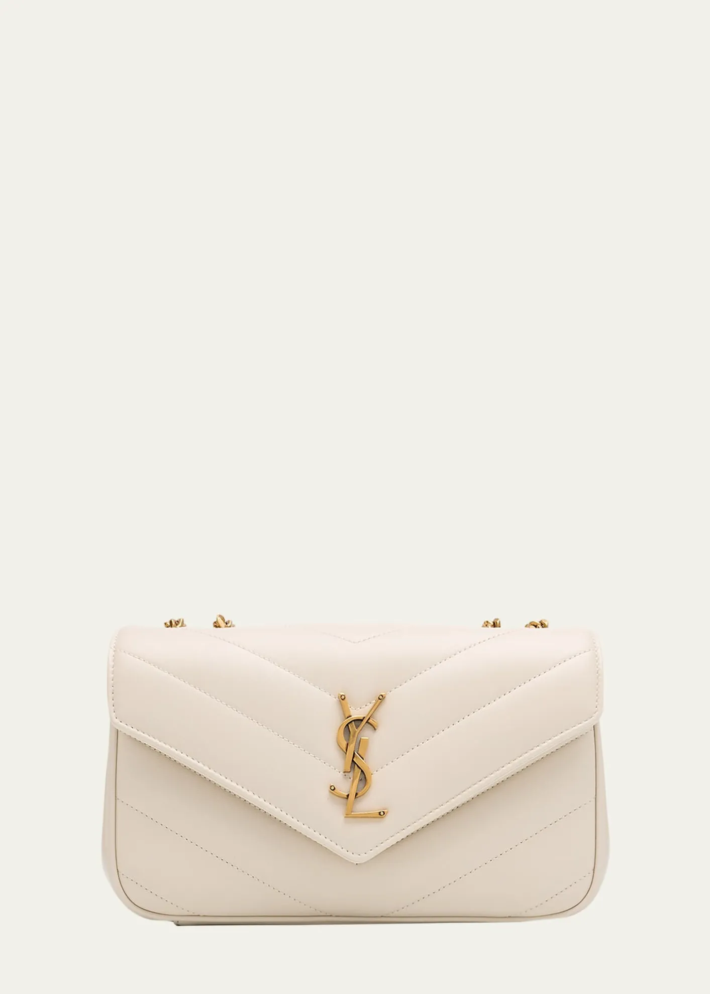 Saint LaurentLoulou Small YSL Shoulder Bag in Quilted Leather