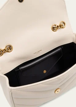 Saint LaurentLoulou Small YSL Shoulder Bag in Quilted Leather