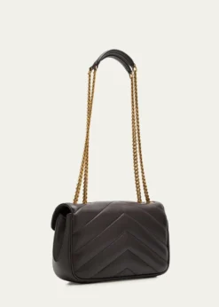 Saint LaurentLoulou Small YSL Shoulder Bag in Quilted Leather
