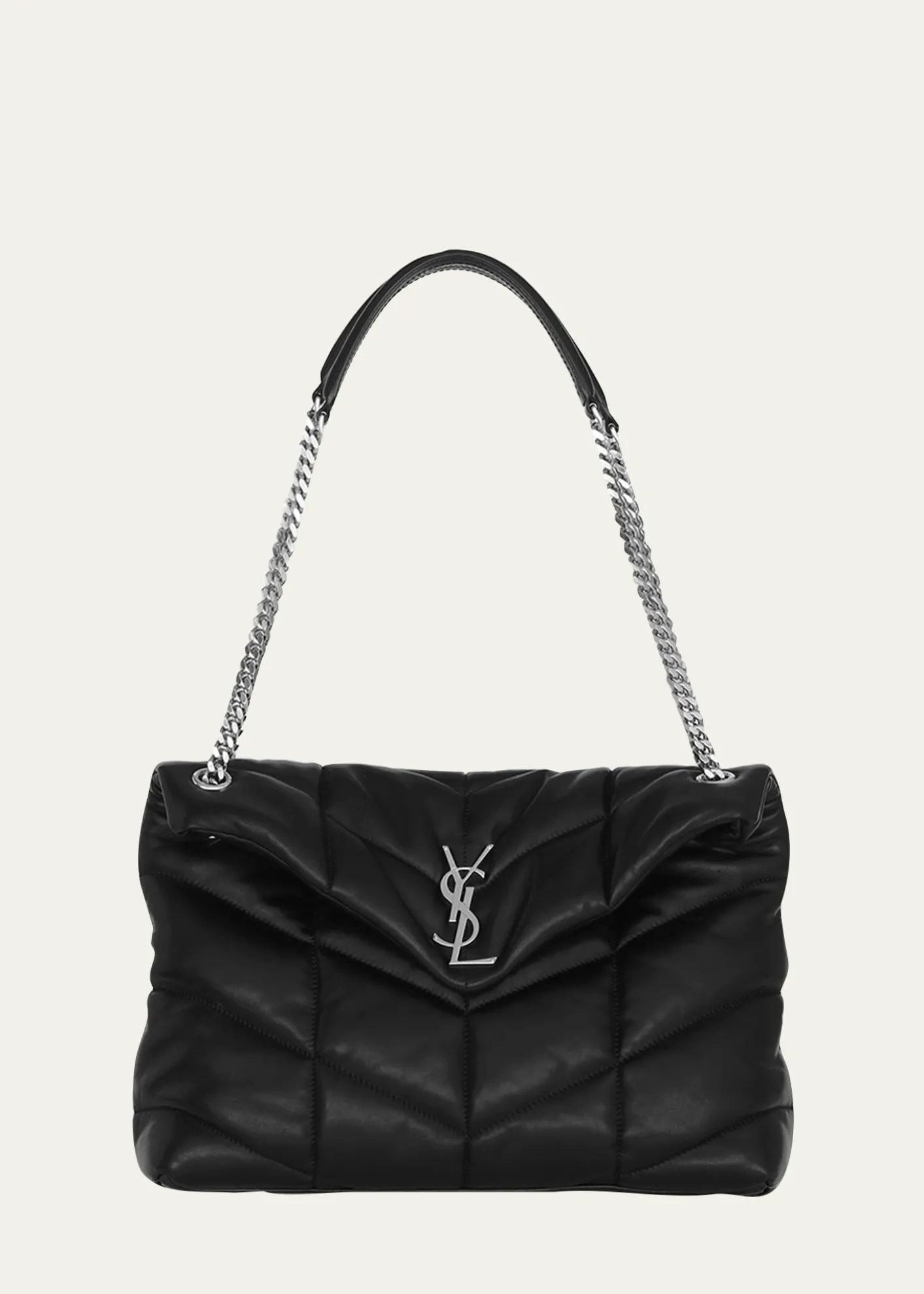 Saint LaurentLou Puffer Medium YSL Shoulder Bag in Quilted Leather