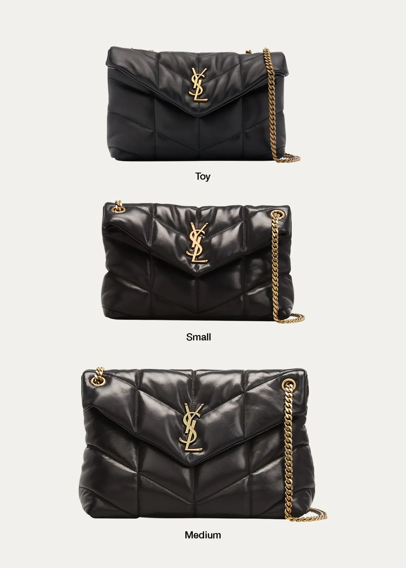 Saint LaurentLou Puffer Medium YSL Shoulder Bag in Quilted Leather