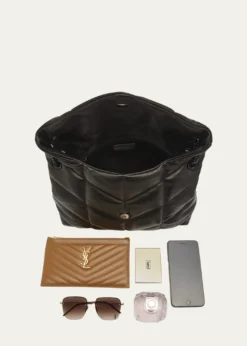 Saint LaurentLou Puffer Medium YSL Shoulder Bag in Quilted Leather