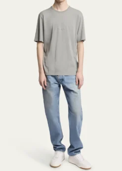 Saint LaurentMen's Basic Logo T-Shirt