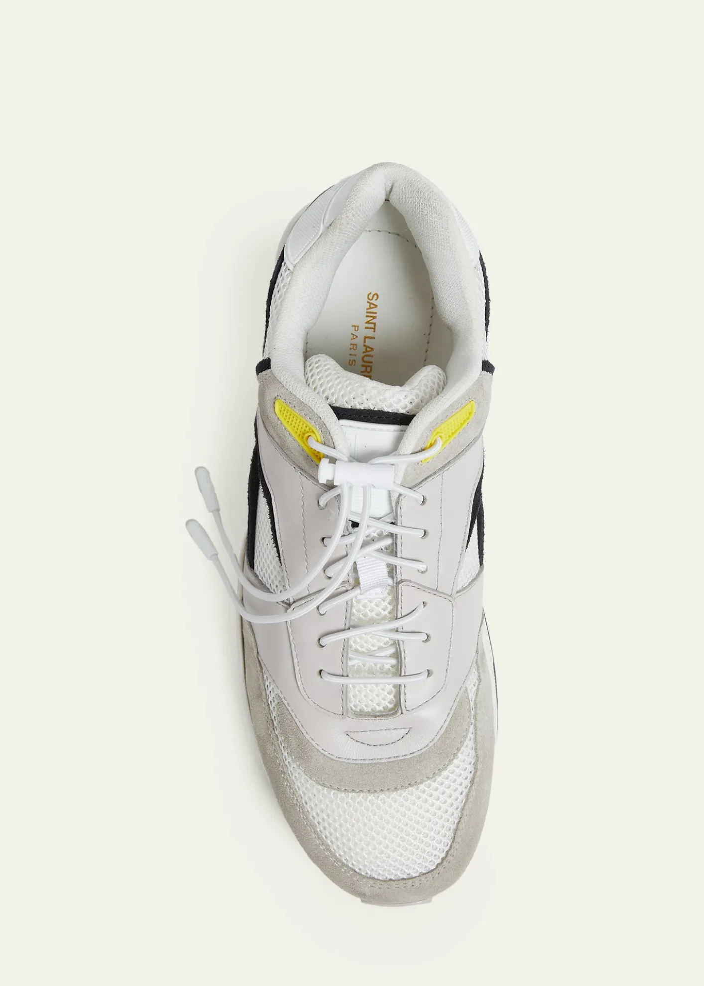 Saint LaurentMen's Bump Low-Top Leather Sneakers