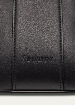 Saint LaurentMen's Giant Y Grainy Leather Tote Bag