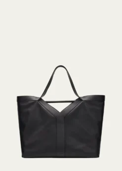Saint LaurentMen's Giant Y Grainy Leather Tote Bag
