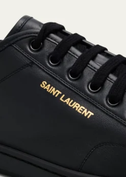 Saint LaurentMen's Gym Leather Low-Top Sneakers