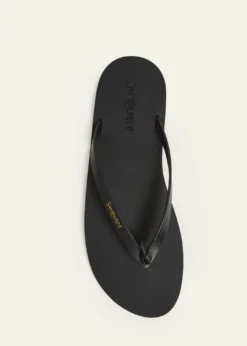 Saint LaurentMen's Leather Thong Sandals