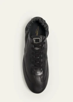 Saint LaurentMen's Lewis Grained Leather Sneakers