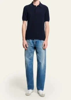 Saint LaurentMen's Lewis Leather & Suede Sneakers